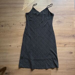 Black and White Polka Dot Dress